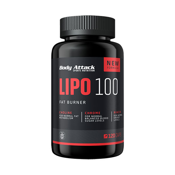 Lipo 100 - 120cap کپسول لیپو 100 بادی اتک 120 عدد - Image 1